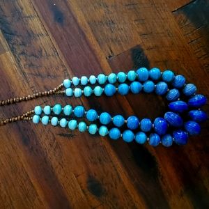 Noonday collection paper beads necklace
